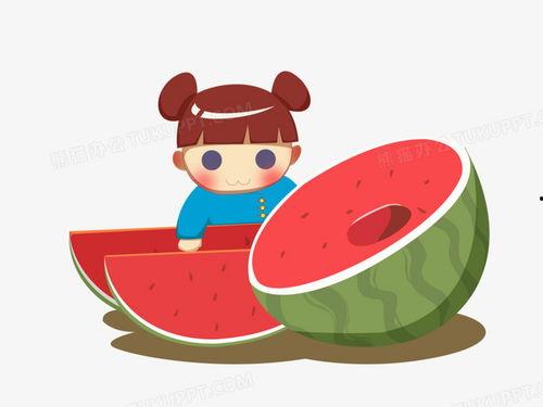 吃瓜动漫图文素材